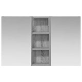 Bathroom Cabinet Set 3 pcs 80 x 10.5 x 50 cm Engineered wood 3403653