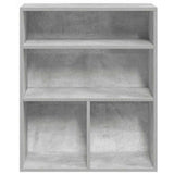 Book Cabinet Concrete Grey 60x30x71.5 cm Engineered Wood 860313