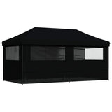 Party Tent Folding Black 292 x 580 x 315 cm Oxford Fabric 42023671