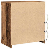 LED Sideboard Old Wood 60.5 x 37 x 67 cm Engineered Wood 863042