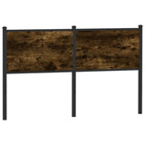 Replace Headboard Smoked Oak 150 cm Engineered Wood and Steel 4007701