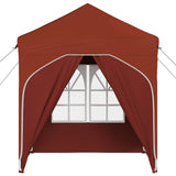 Pop-up Party Tent 192 x 192 x 245 cm Terracotta 42019842