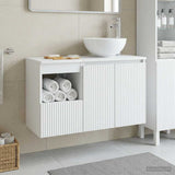 Bathroom Furniture Set 2 pcs White Engineered Wood 3404024