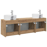 Bathroom Cabinet Set 3 pcs Artisan Oak 49.5 x 44.5 x 65 cm 3405676