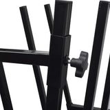 Black Powder-Coated Saw Horse for Woodworking 141334