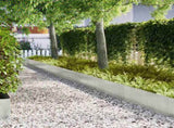 Lawn Edging 30 pcs Silver 100 x 0.05 x 30 cm Stainless Steel 3335785