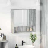 Mirror Cabinet Grey Sonoma 59 x 17 x 55 cm Engineered Wood 883370