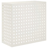 Air Conditioner Cover White 110 x 50 x 105 cm Steel 8014144