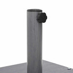 Outdoor Umbrella Base Dark grey wood look 45 x 45 x 31.5 cm 42010006