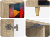 TV Cabinet HEESCH 102 x 33 x 50 cm Sonoma Engineered Wood 8007038