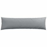 Sofa Pillows 2 pcs Light Grey 145 x 40 cm Fabric 42013825