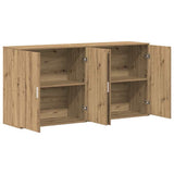 Sideboard 2 pcs Artisan Oak 79 x 38 x 80 cm Engineered Wood 3334309