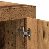 Sideboard Old Wood 92x35x75 cm Engineered Wood 856864