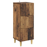 Drawer Cabinet Old Wood 33 x 34.5 x 90 cm Engineered Wood 894623