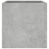 Planter Box Concrete Grey 40x40x40 cm Engineered Wood 808796