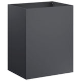 Garden Planter 2 pcs Anthracite 40 x 30 x 40 cm 8005475