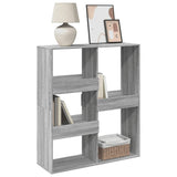 Room Divider Grey Sonoma 100x33x115 cm Engineered Wood 3309551