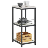 Kitchen Storage HATTEM White 40 x 50 x 92 cm Steel 874969