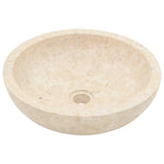 ZNTS Sink 40x12 cm Marble Cream 142775