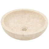 ZNTS Sink 40x12 cm Marble Cream 142775