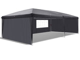10'x20' Pop Up Canopy Tent, 210D Oxford Instant Folding Gazebo with 6 Removable Sidewalls & 4 44425821