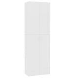 Office Cabinet White Engineered wood 60 x 32 x 190 cm 800297