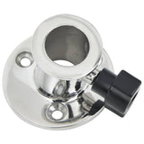 Bimini Round Base for 26 mm Tube 2 pcs Stainless Steel 94868