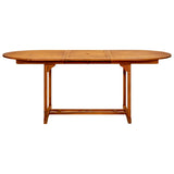 Garden Dining Set Brown, Cream White 3095893