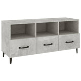 TV Cabinet Concrete Grey 102x35x50 cm Engineered Wood 812613