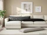 Cushion with Pillow HOUTEN 2 pcs Grey Polyester 934438