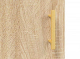 Sideboard Sonoma Oak 90x34x80 cm Engineered Wood 828095