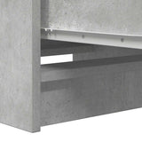 Sideboard Concrete Grey 37.5x35x99 cm Engineered Wood 861700