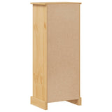 Bathroom Cabinet Corona 45x33x110 cm Solid Wood Pine 4013402