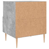 Bedside Cabinets 2 pcs Concrete Grey 40x35x47.5 cm Engineered Wood 827413