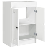 Bathroom under Sink Cabinet White 56 x 37.5 x 81 cm 890034