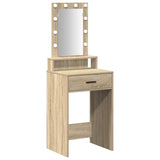 Dressing Table Brown 50 x 41 x 140 cm Engineered Wood 865156