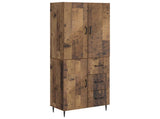 Cabinet Set 2 pcs Old Wood 66 x 34.5 x 89.5 cm Engineered Wood 3416662