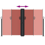 Retractable Side Awning Terracotta 160x1200 cm 4004828