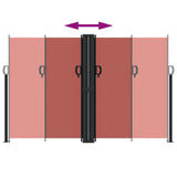 Retractable Side Awning Terracotta 160x1200 cm 4004828