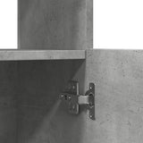 Highboard Concrete Grey 92x33x180 cm Engineered Wood 3309621