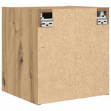 ZNTS Wall-Mounted Bedside Cabinets 2 pcs Artisan Oak 38x34x40 cm 861246