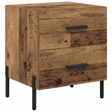 Bedside Cabinet Old Wood 40 x 35 x 47.5 cm Engineered Wood 882025
