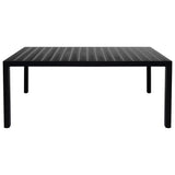 7 Piece Garden Dining Set Black 3060062