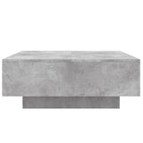 Coffee Table Concrete Grey 80x80x31 cm Engineered Wood 836584