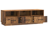TV Cabinet Old Wood 102 x 34.5 x 47 cm Engineered Wood 895373