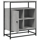 Sideboard Grey Sonoma 69x35x80 cm Engineered Wood 835547