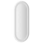 LED Bathroom Mirror 70x30 cm Oval 353284