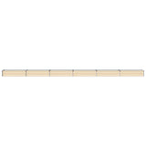 Raised Garden Bed Ivory 600 x 40 x 24 cm cold-rolled steel 8006381