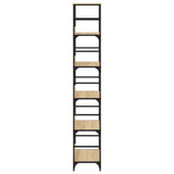 Bookshelf Sonoma Oak 50x33x188.5 cm Engineered Wood 835280