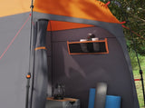 Instant Tent 2-Person Quick-Release with Roof Grey and Orange 42008395